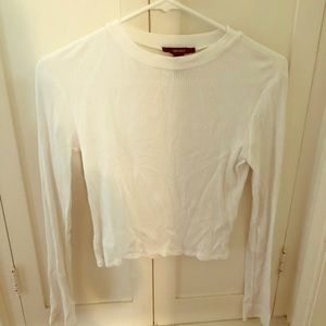 forever 21 white sweater size m